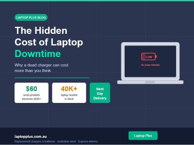 The Hidden Cost of a Dead Laptop in the Workplace
